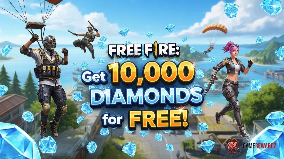 Free Fire: Get 10,000 Diamonds for FREE!
